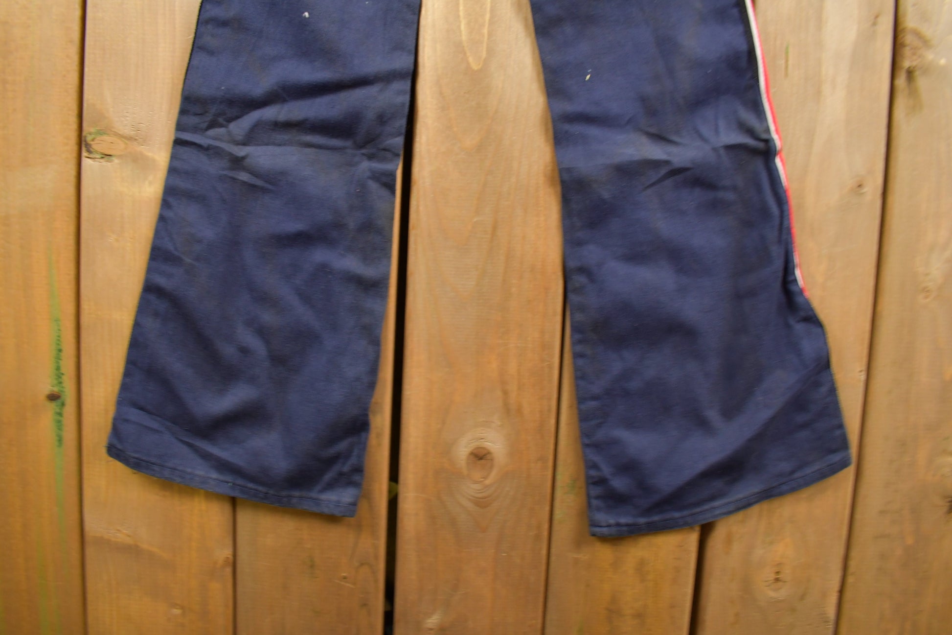 Vintage 1970s Male Slacks Jeans Bell Bottom Trousers Size 27 x 30