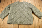 Vintage Y2K OG 110 Military Field Jacket Liner