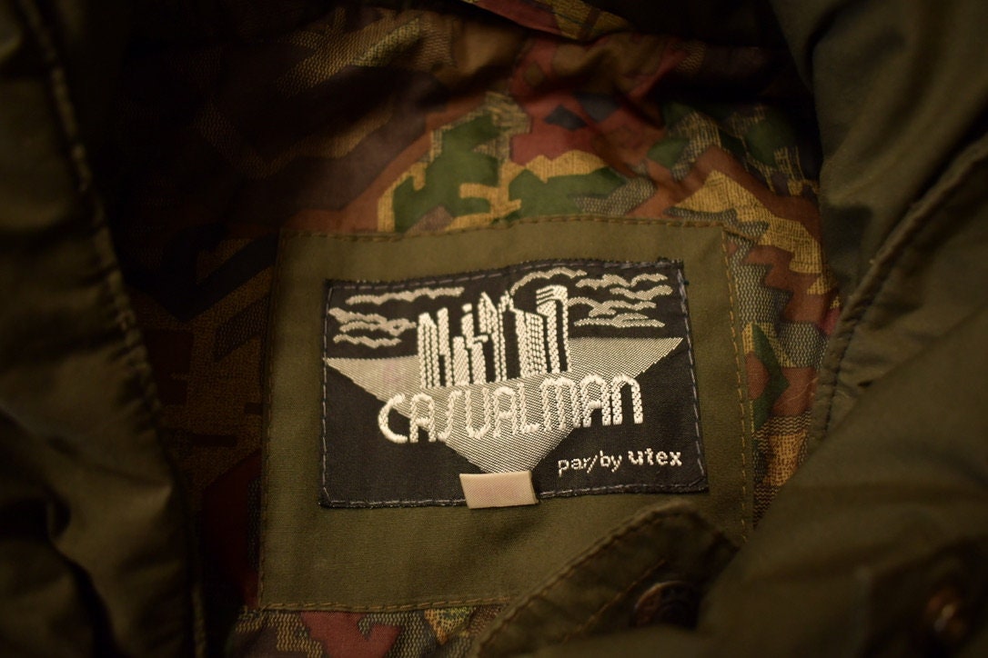 Vintage 1980s Casual Man Winter Jacket