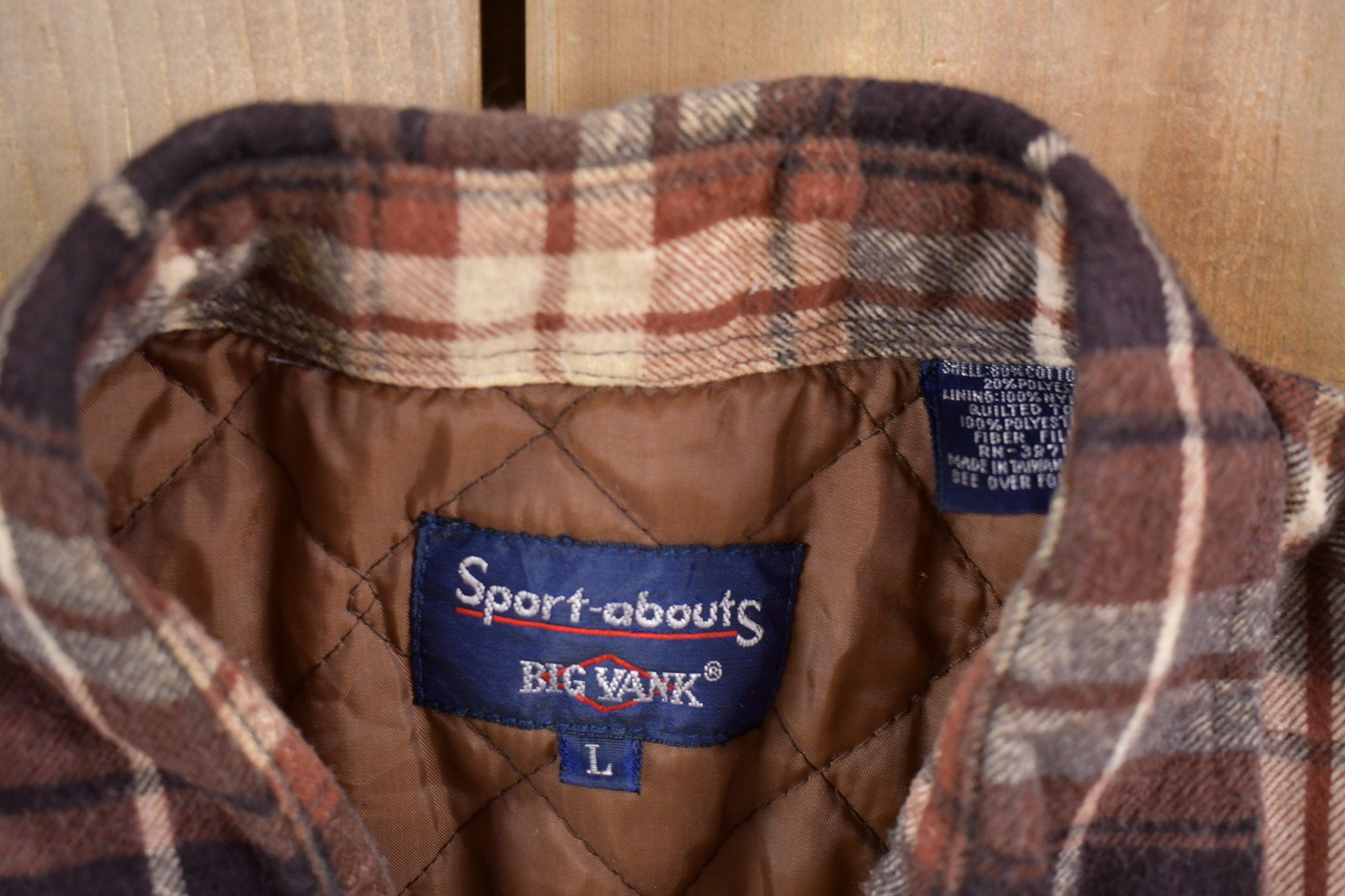 Vintage 1990s Big Yank Plaid Button Up Board Shirt
