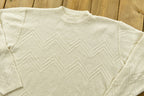 Vintage Blank Knitted Women's Sweater