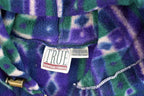 Vintage 1990s True American Classic Fleece Hooded Quarter Zip Sweater