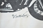 Vintage 1990s Motorcycle Santa Crewneck Sweatshirt