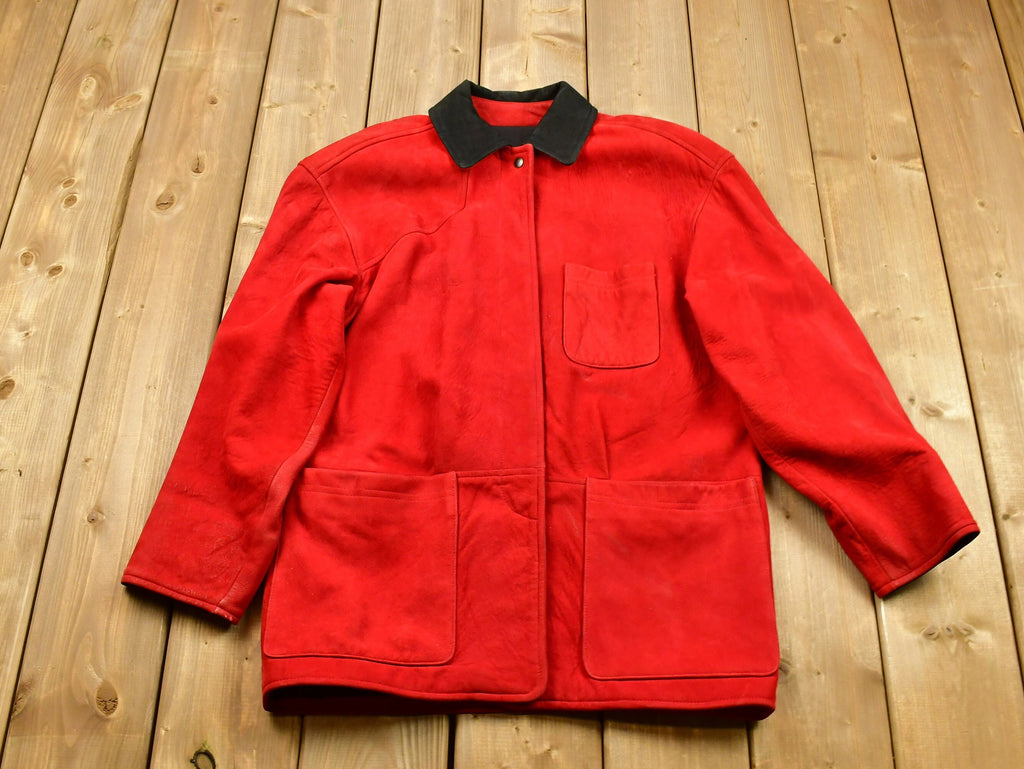 Vintage 1990s Lone Pine Suede Coat