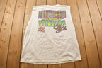 Vintage 1990s NASCAR Racing T-Shirt / Single Stitch / Racing Tee / 90s Streetwear / Sportswear