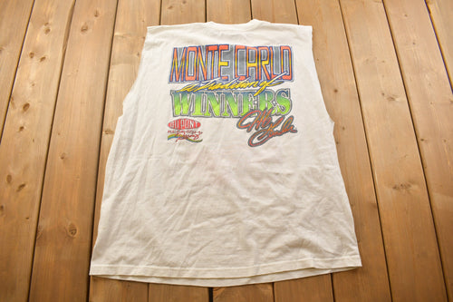 Vintage 1990s NASCAR Racing T-Shirt / Single Stitch / Racing Tee / 90s Streetwear / Sportswear