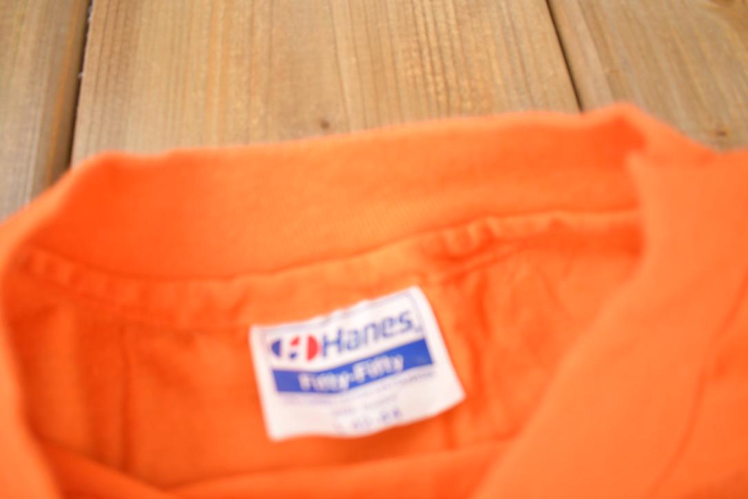 Vintage 1980s USTA National Junior Tennis League Souvenir Travel T-Shirt Made In USA