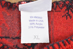 Vintage 1990s Cute Cardinal Graphic Fleece Crewneck Sweater