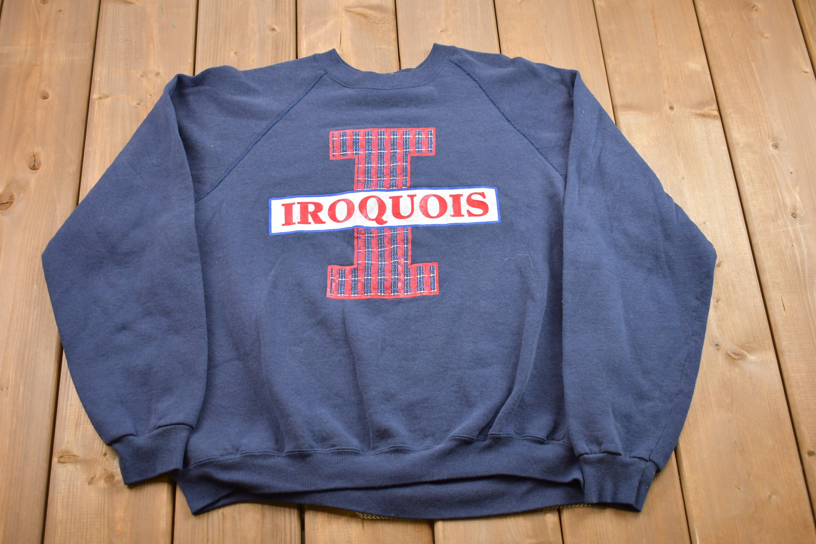 Vintage 1980s Lee Iroquois Crewneck Sweatshirt