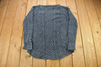 Vintage 1980s Women's 3D Cable Knitted Women's Sweater