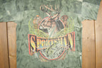 Vintage 1990s Deer Camo Sportsman Graphic T-Shirt