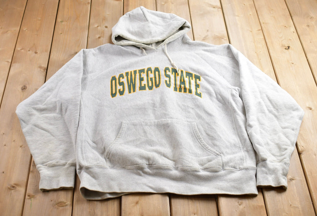 Vintage 1990s Oswego University Of New York State Collegiate Hoodie