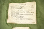 Vintage 1951 100% Wool Lining Authentic Military Parka Jacket Liner