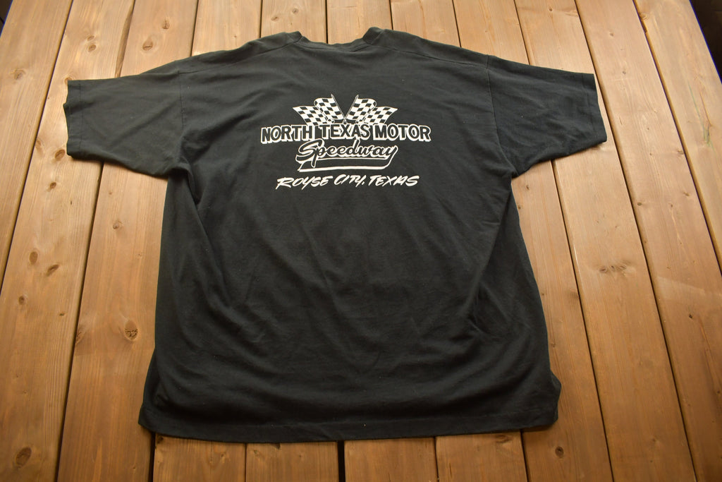 Vintage 1990s North Texas Speedway Showdown Racing T-Shirt