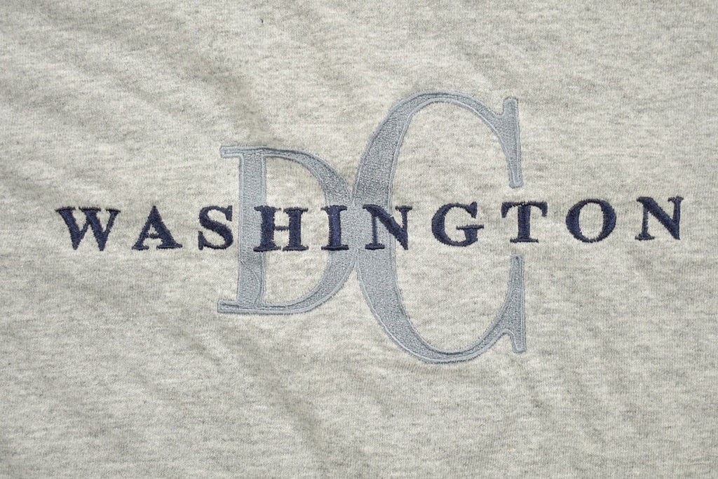 Vintage Washington DC Embroidered Souvenir T Shirt