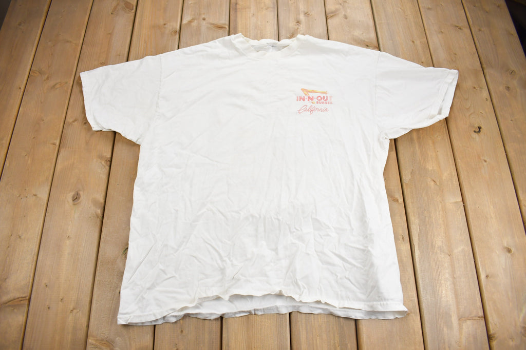 Vintage 1998 In-N-Out Burger California Promo T-Shirt