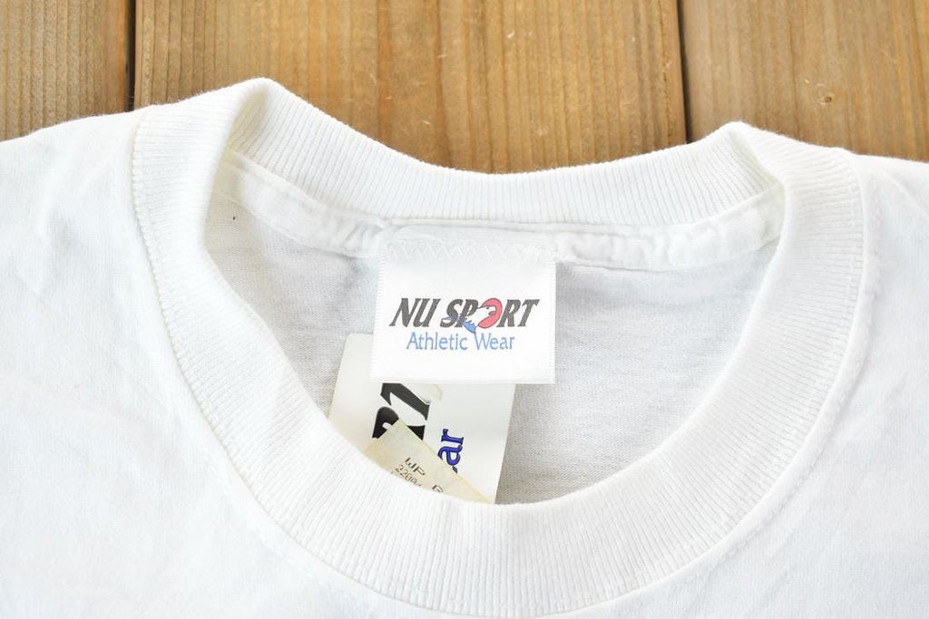 Vintage 1990s West Point Mom Collegiate Graphic T-Shirt Made In USA