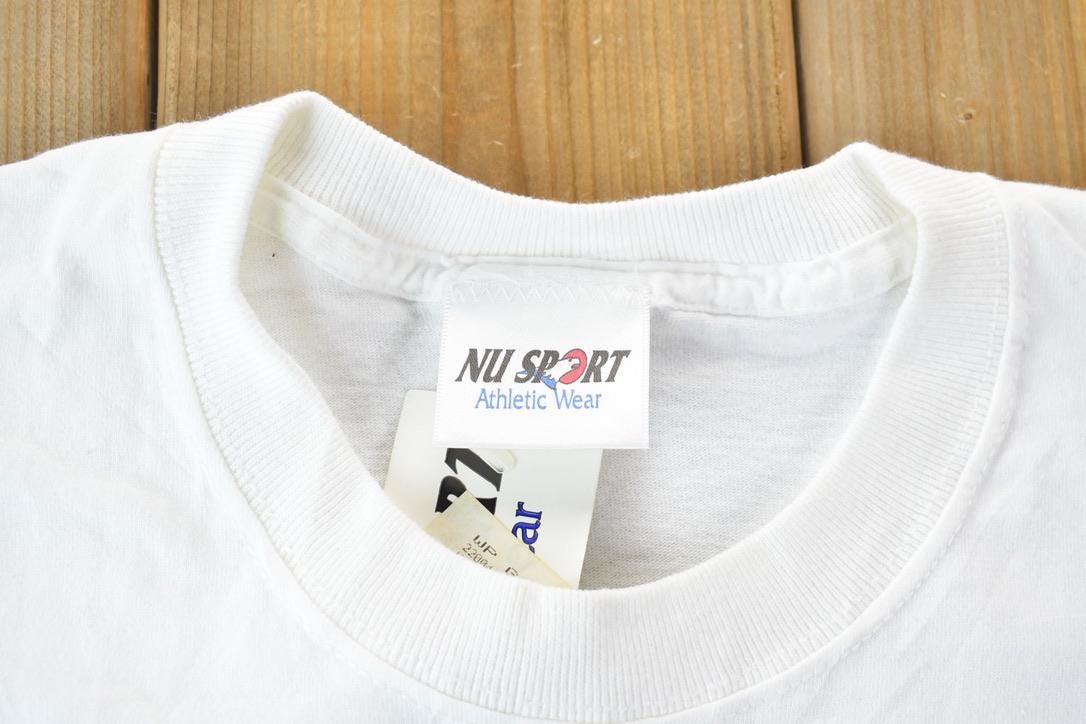 Vintage 1990s West Point Mom Collegiate Graphic T-Shirt Made In USA