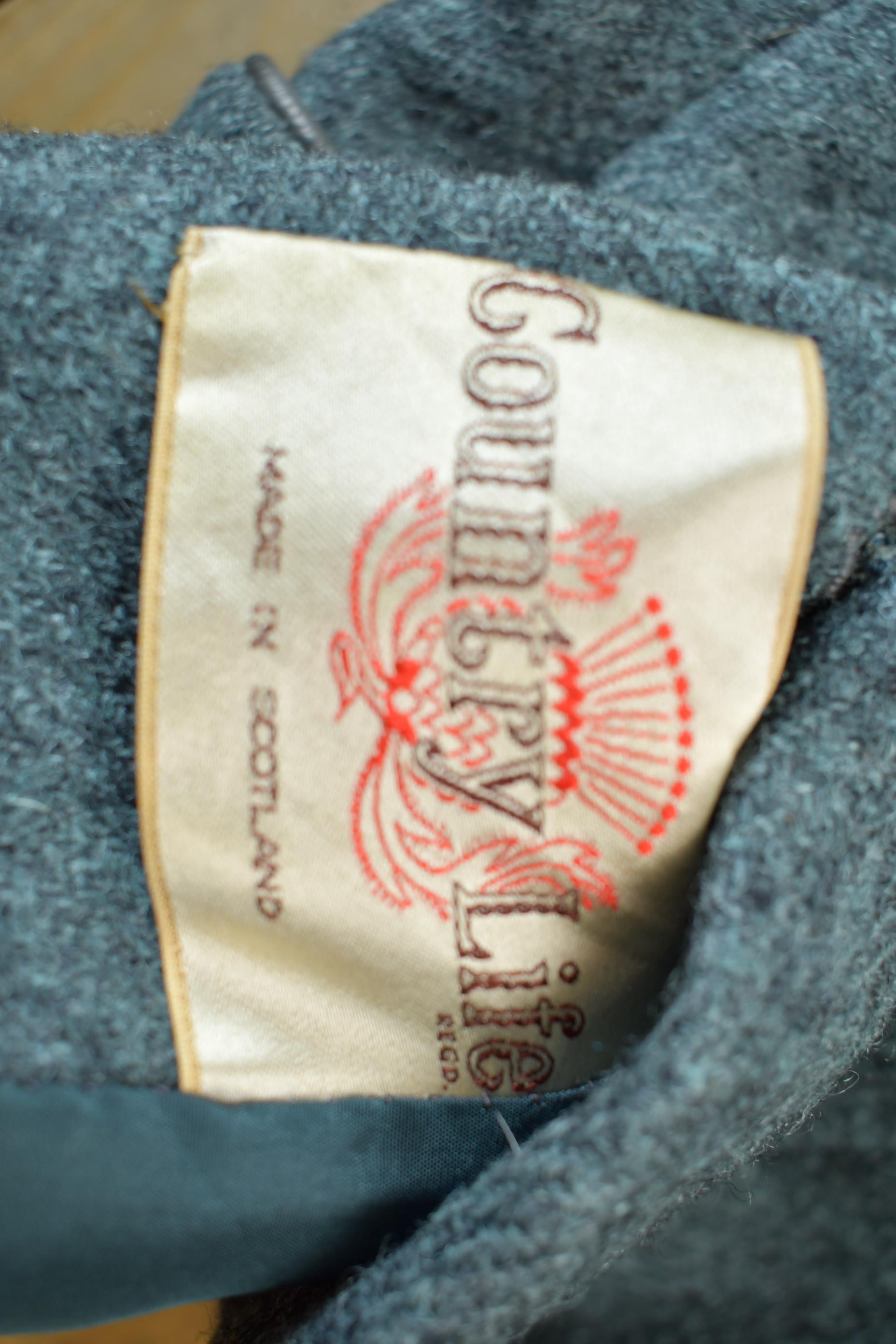 Vintage 1980s Country Life Wool Blazer Jacket