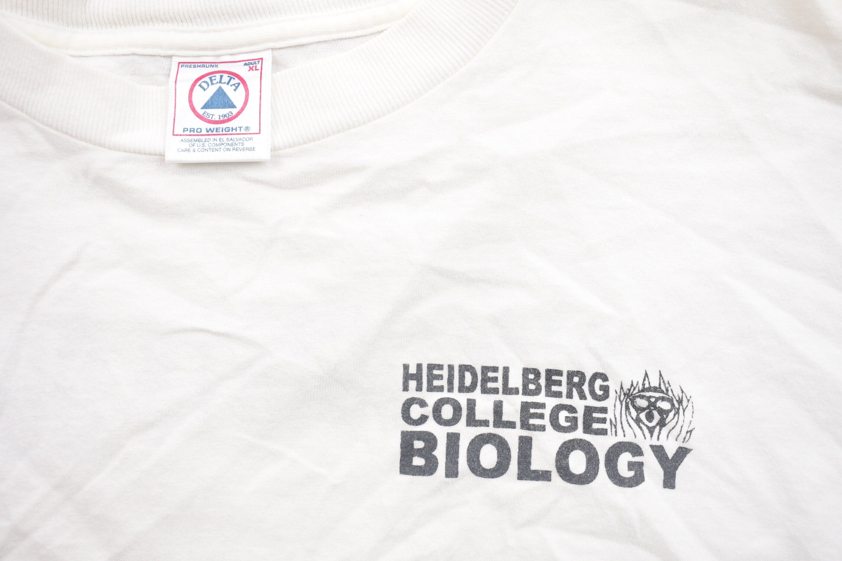 Vintage 1990s College Biology Crewneck Sweatshirt