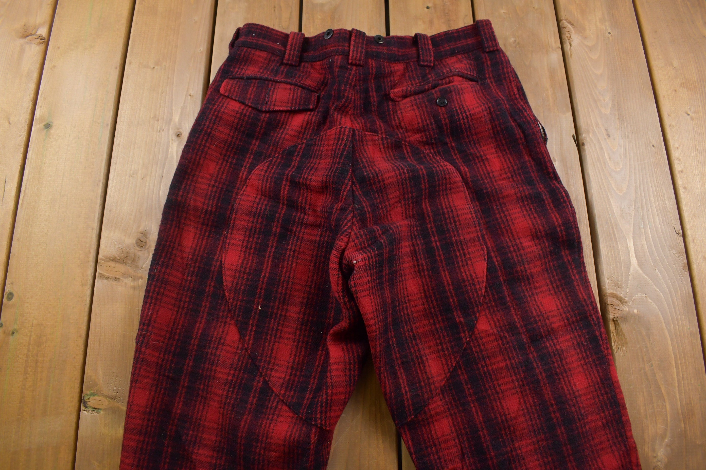 1950s True Vintage Woolrich Plaid Trousers