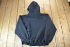 Vintage 1990s Russell Brookings Swimming Hoodie Sweatshirt