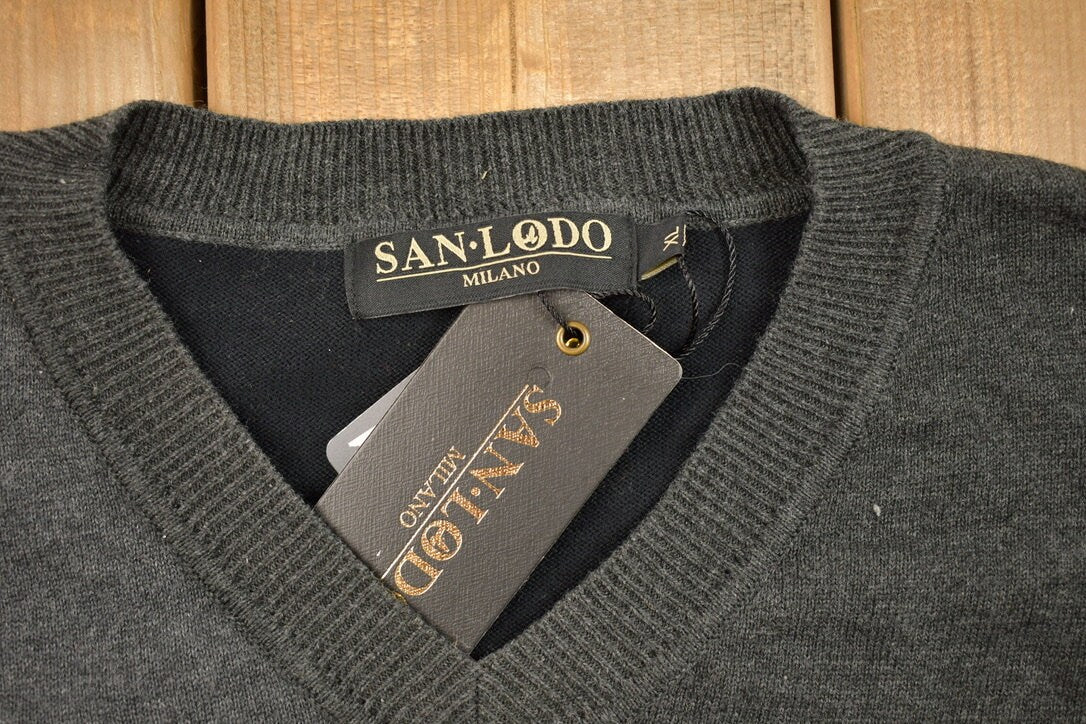 Vintage 1990s San Lodo Knitted Crewneck Sweater
