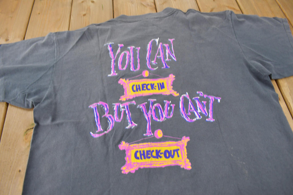 Vintage 1990s Disney Designs The Twilight Zone Tower of Terror T Shirt