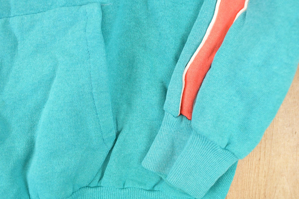 Vintage 1980s Miami Hoodie Sweatshirt Women's S