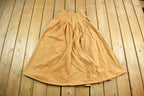 Vintage 1980's Sliver High Waisted Pleated Skirt 27