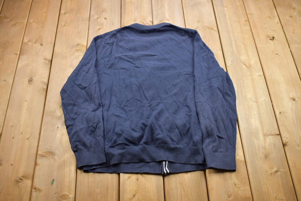 Vintage 1990s Nautica Cardigan Sweater