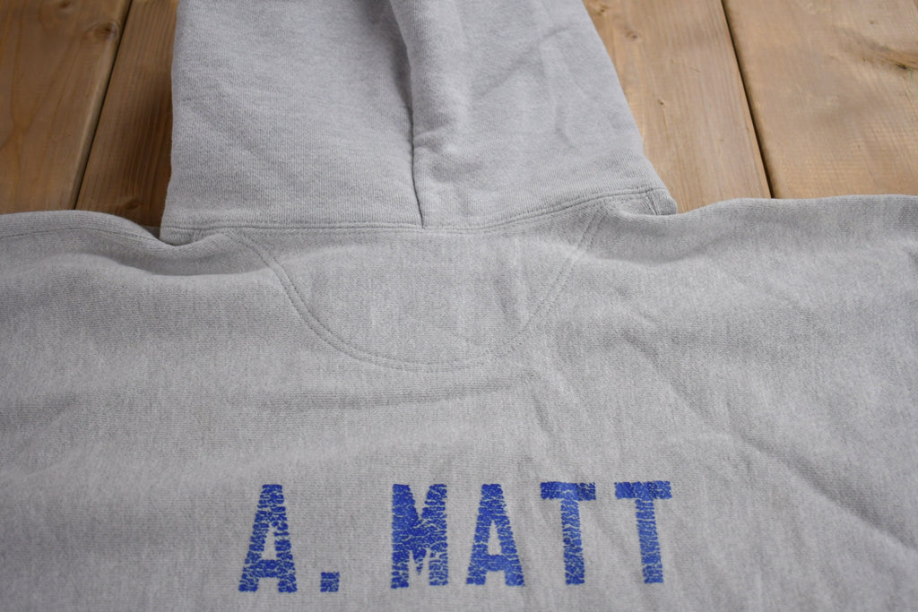 Vintage Y2K Valley Softball Champion Reverse Weave Hoodie / Vintage Champion / Heavy Weight / Streetwear / Grey Hoodie