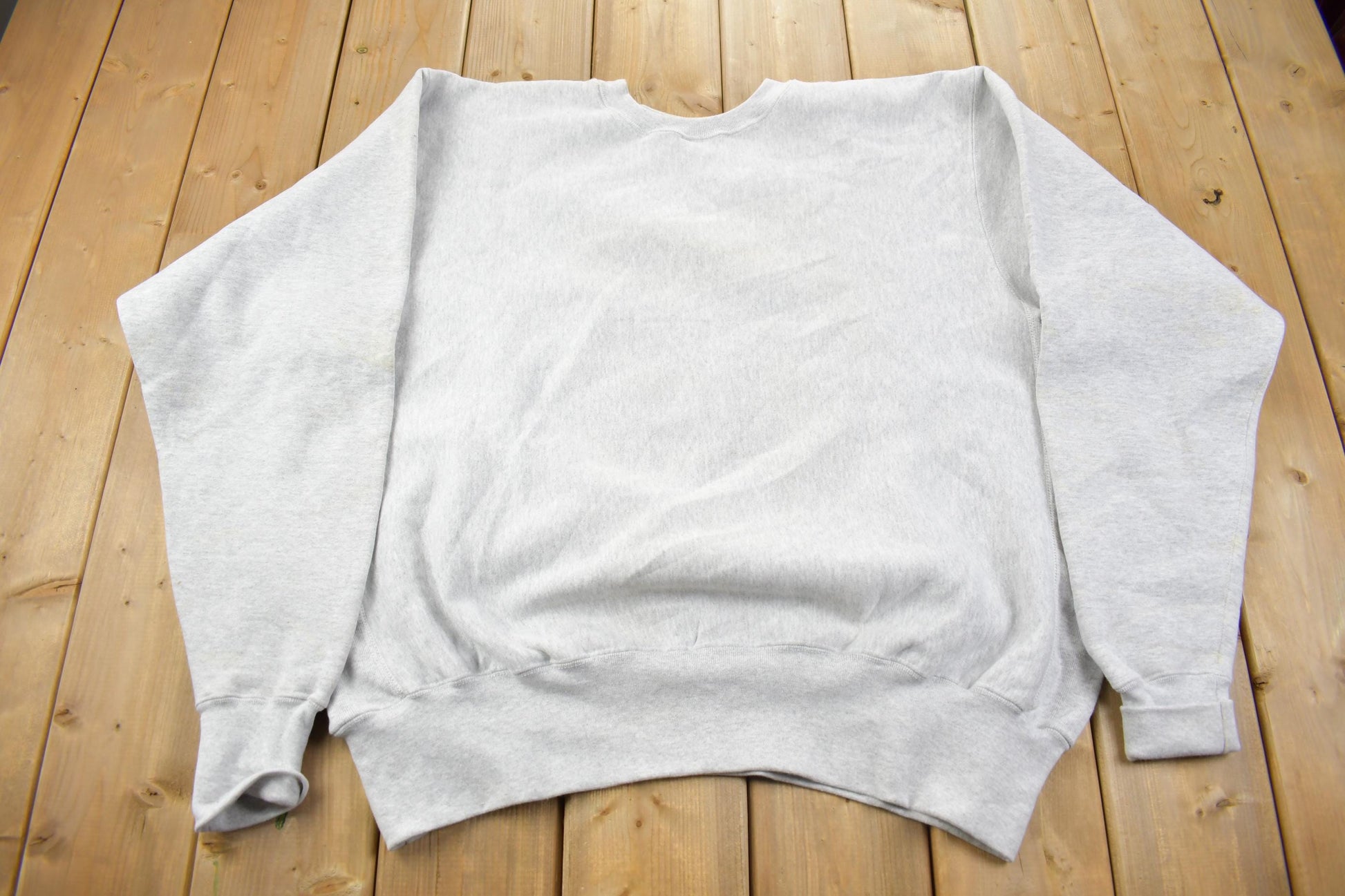 Vintage 1990s BATES Spell Out Crewneck Sweatshirt Made In USA Size XXL