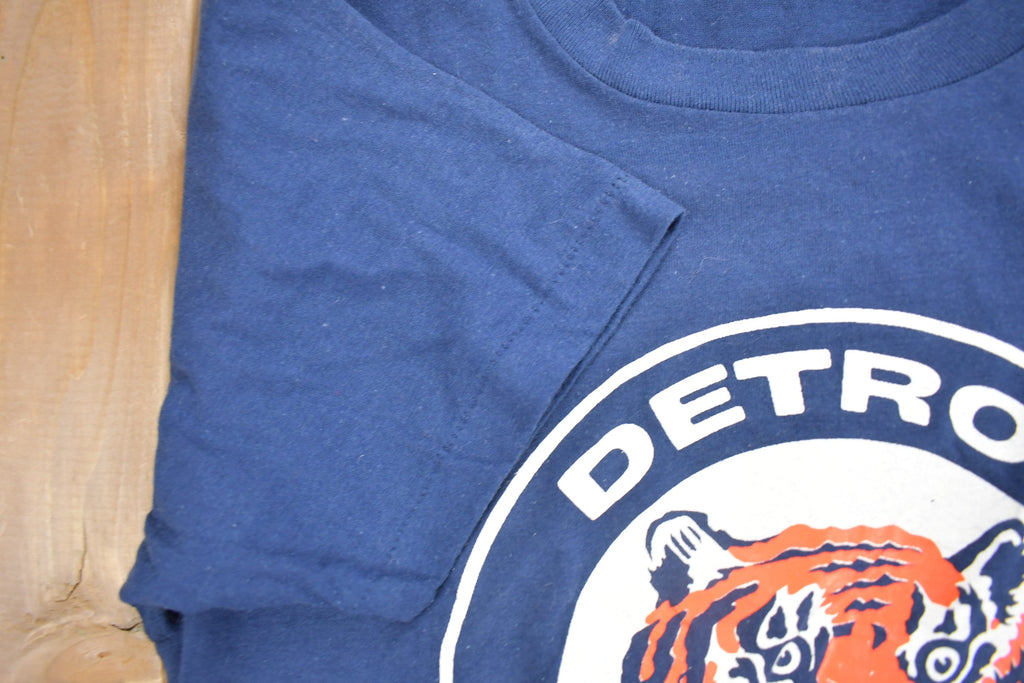Vintage 1985 Detroit Tigers Bless You Boys Do it Again MLB Graphic T-Shirt