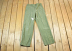 Vintage 1990s Army Green Cargo Pants Size 32 x 31