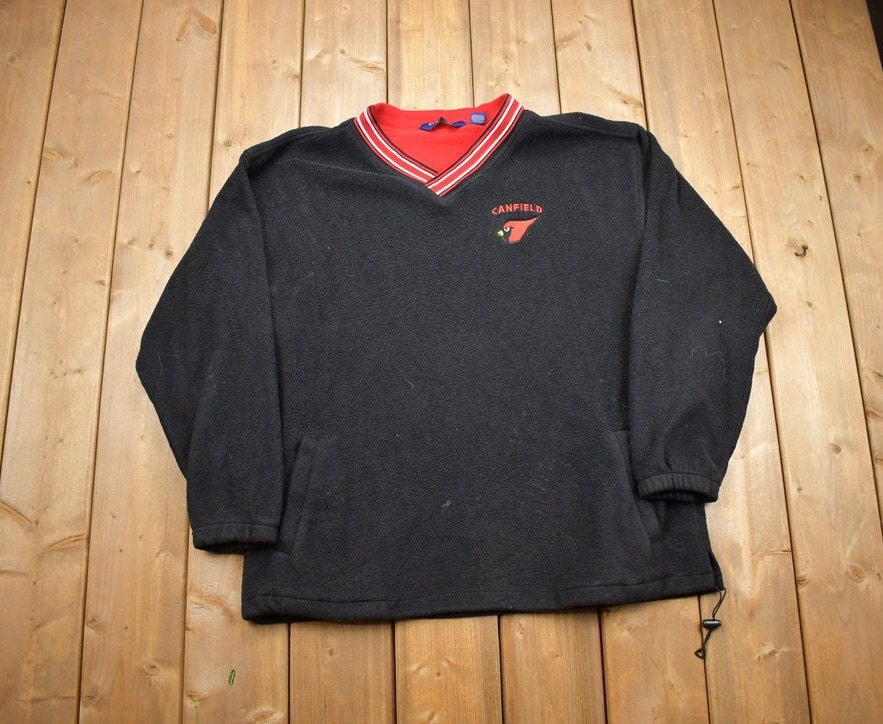 Vintage 1990s Holloway Canfield Cardinals Fleece Sweater