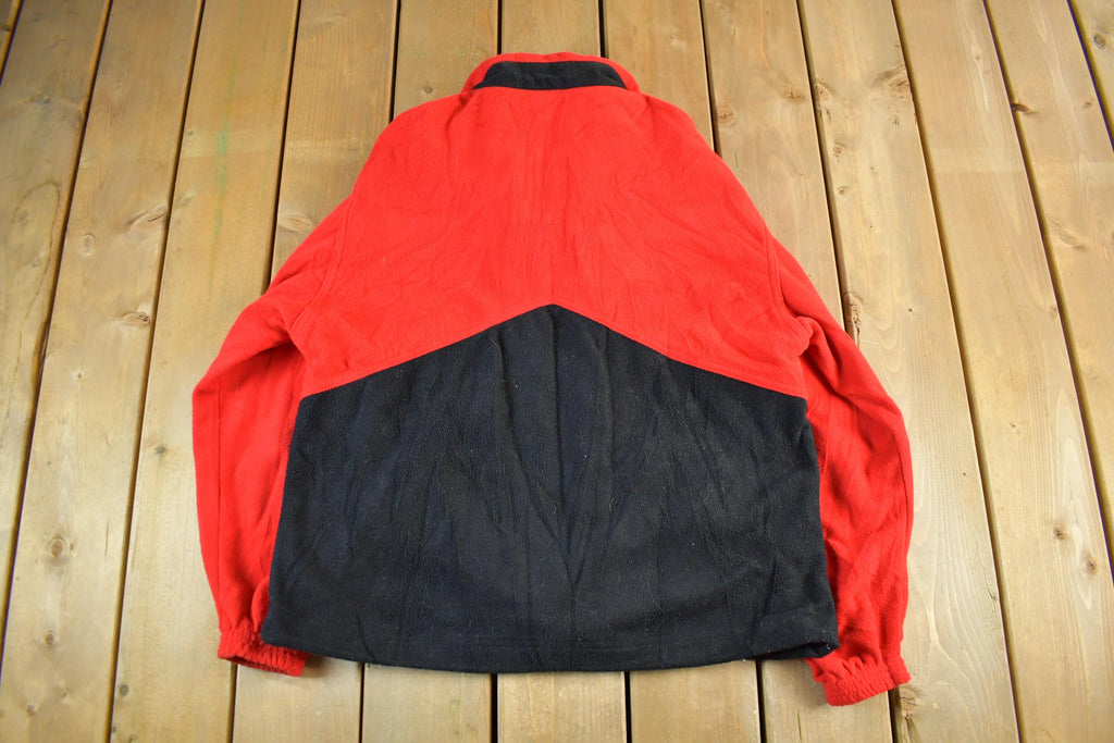 Vintage 1990s Marlboro Fleece Zip Up Sweater Men's M-L