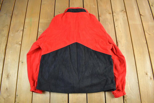 Vintage 1990s Marlboro Fleece Zip Up Sweater Men's M-L