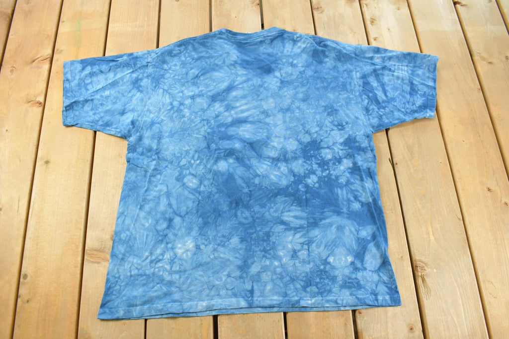 Vintage 1999 Star Wars Darth Maul Sith Lord Liquid Blue All Over Print T-Shirt Men's XL