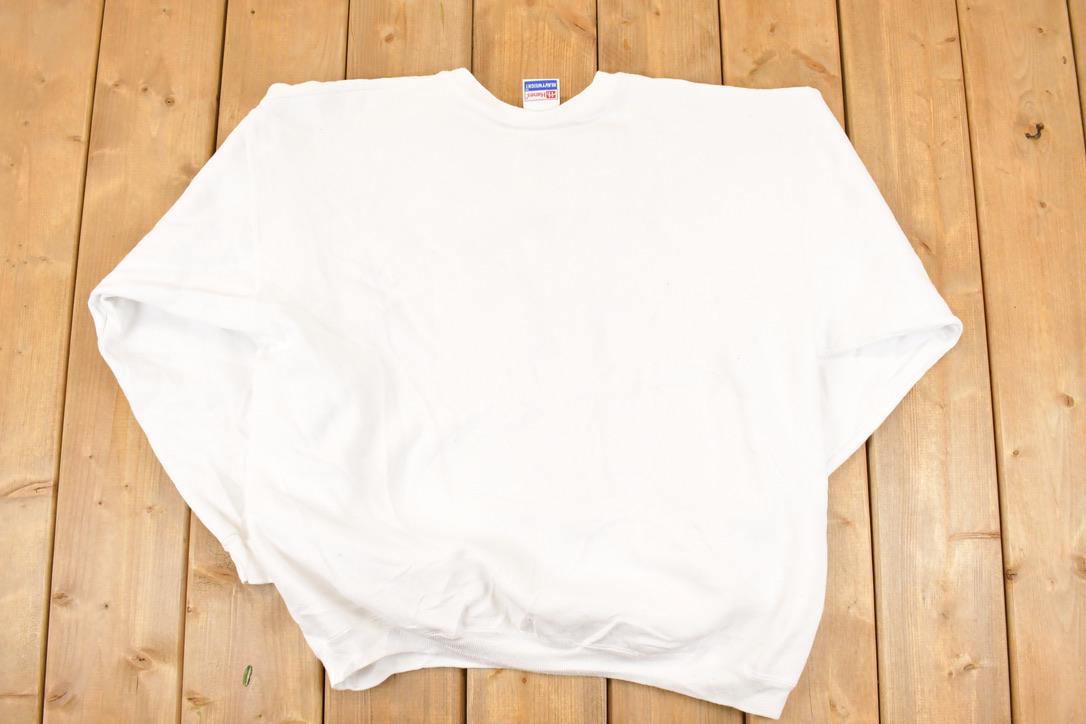 Vintage 1990s Pook Baby Graphic Print Crewneck Sweatshirt Men's L