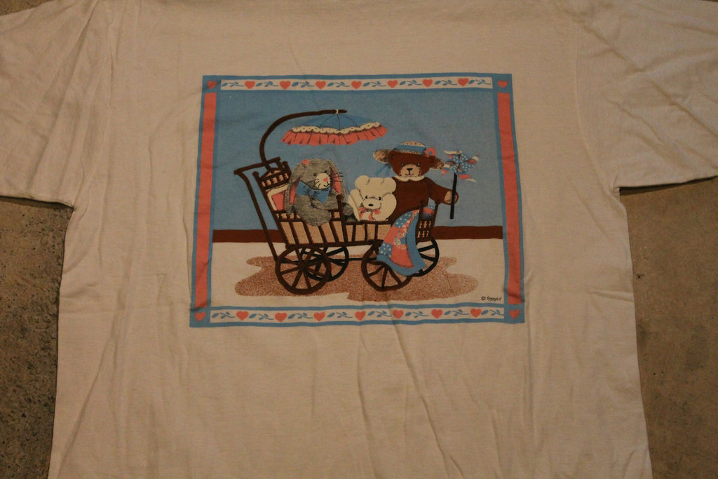 Vintage 1990s Teddy Bear Theme T Shirt