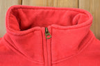 Vintage 1990s Wisconsin Jansport University Collegiate Quarter Zip Mock Neck