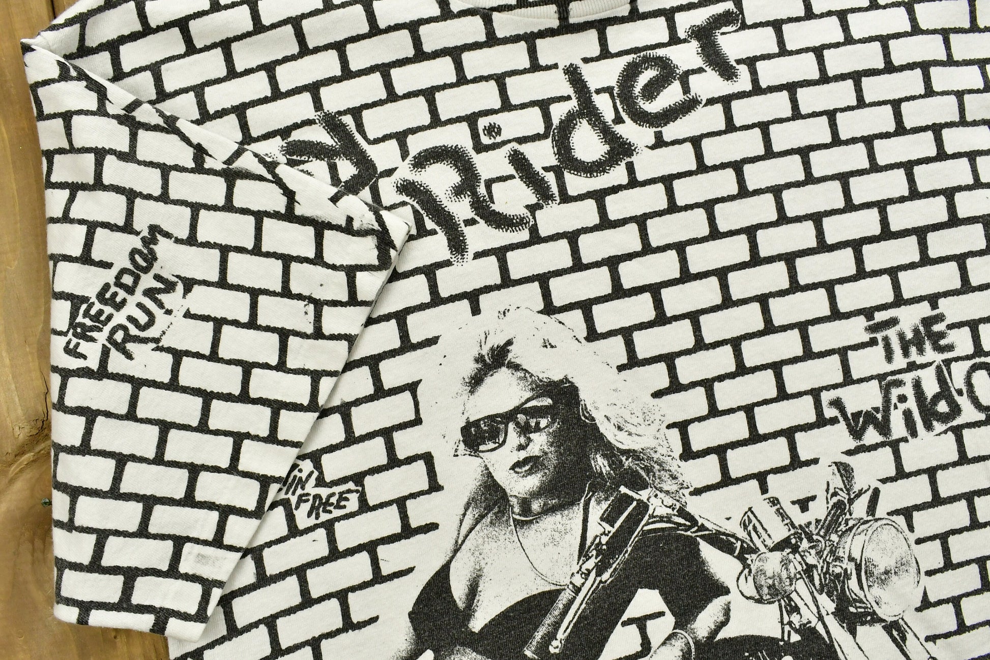 Vintage 90's Easy Rider Freedom Run Motorcycles T-Shirt /