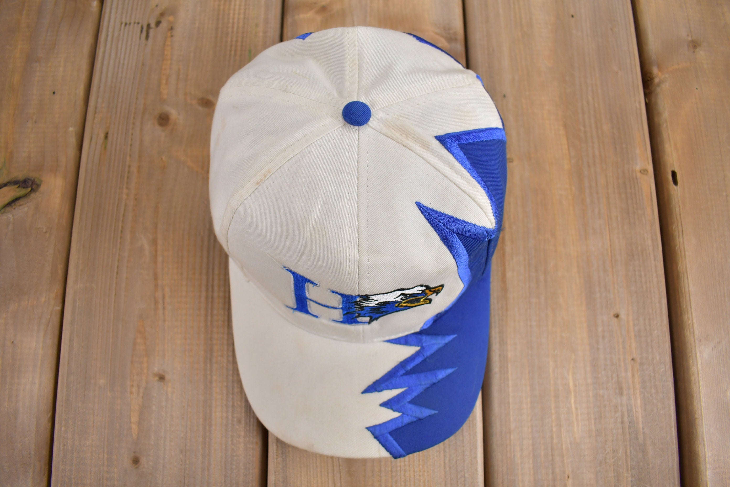 Vintage 1990s H Eagles Shatter StrapBack Hat