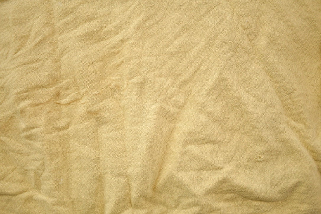 Vintage 1990s SDIE Blank Yellow Polo Sweatshirt