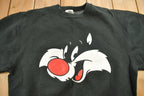 Vintage 1991 Looney Tunes Sylvester Heavy Weight Crewneck