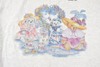 Vintage 1990s Old Mill Camp Cute Stuffed Bunnies Souvenir Travel T-Shirt Women's XL