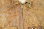 Vintage 1970's Aviator Leather Jacket