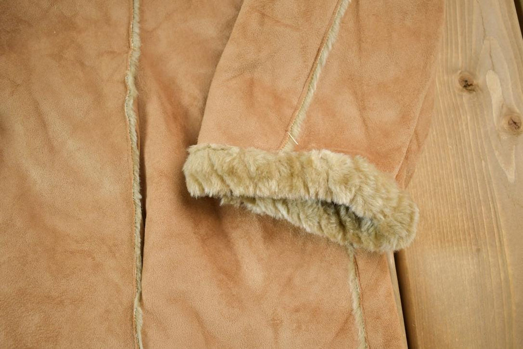 Vintage 1980s Anne Klein Authentic Shearling Parka Jacket