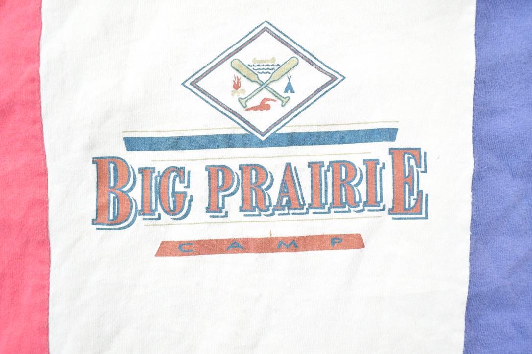 Vintage 1990s Big Prairie Camp Genius Souvenir T-Shirt
